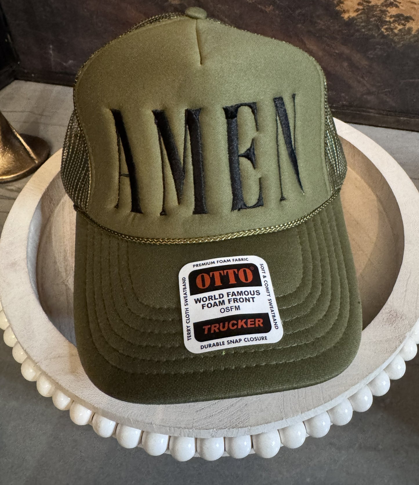 OTTO CAP® 5 Panel High Crown Mesh Back Trucker Hat