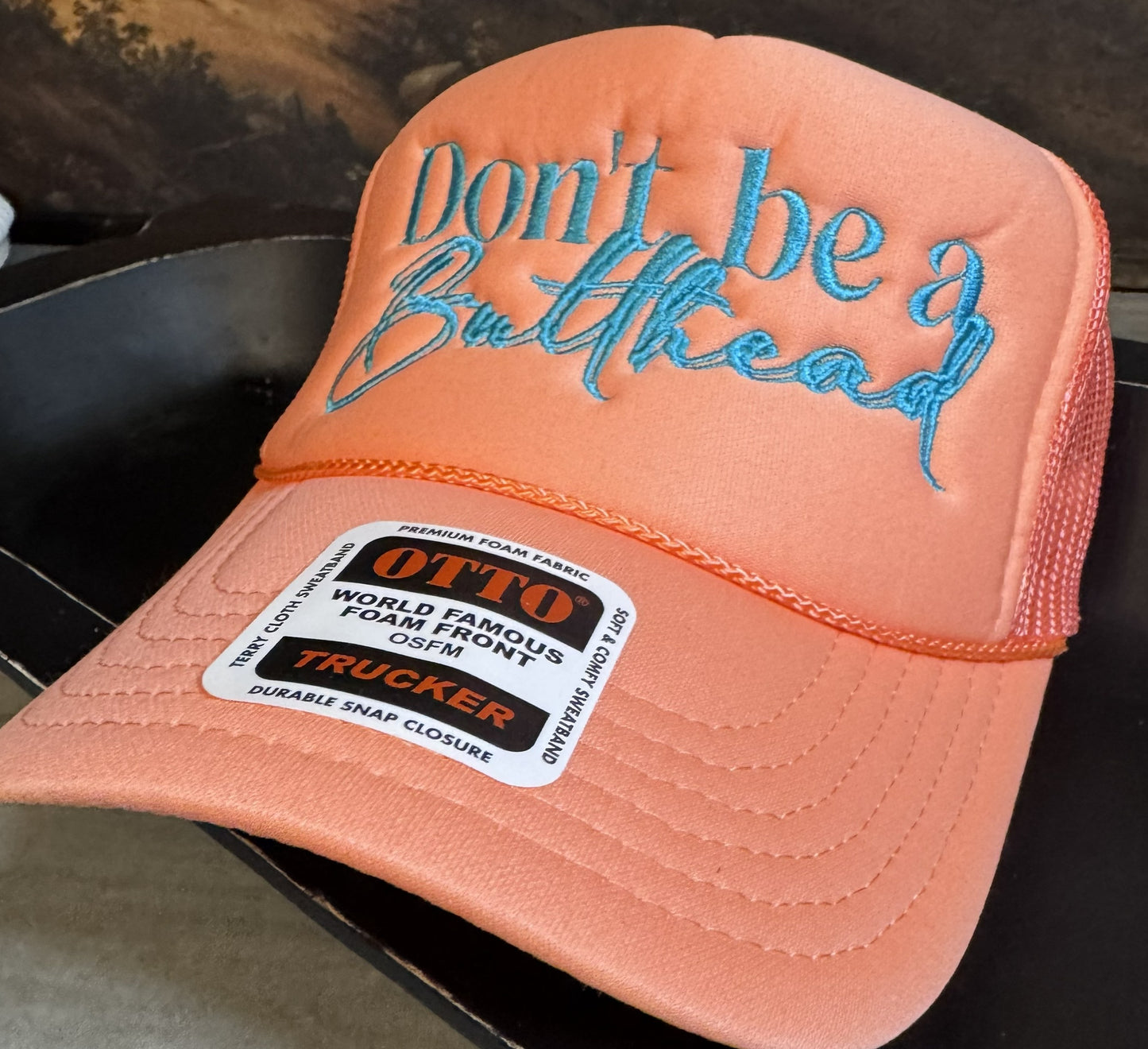 OTTO CAP® 5 Panel High Crown Mesh Back Trucker Hat