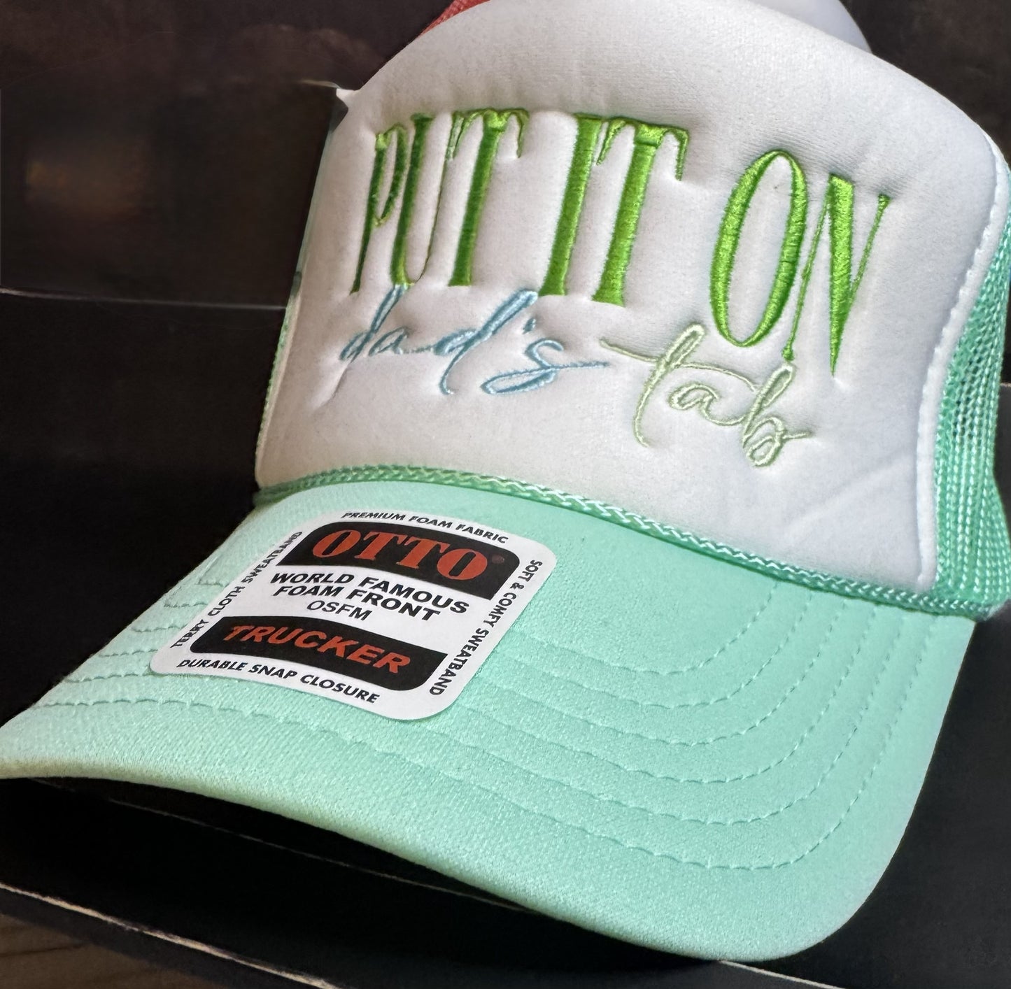 OTTO CAP® 5 Panel High Crown Mesh Back Trucker Hat