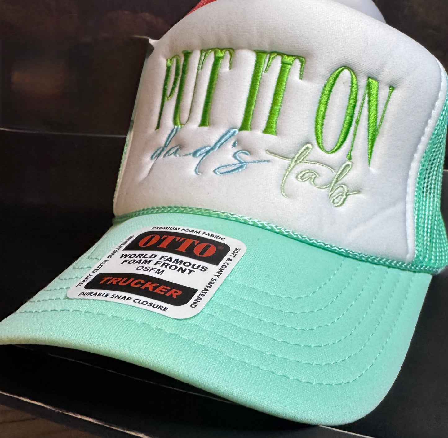 OTTO CAP® 5 Panel High Crown Mesh Back Trucker Hat