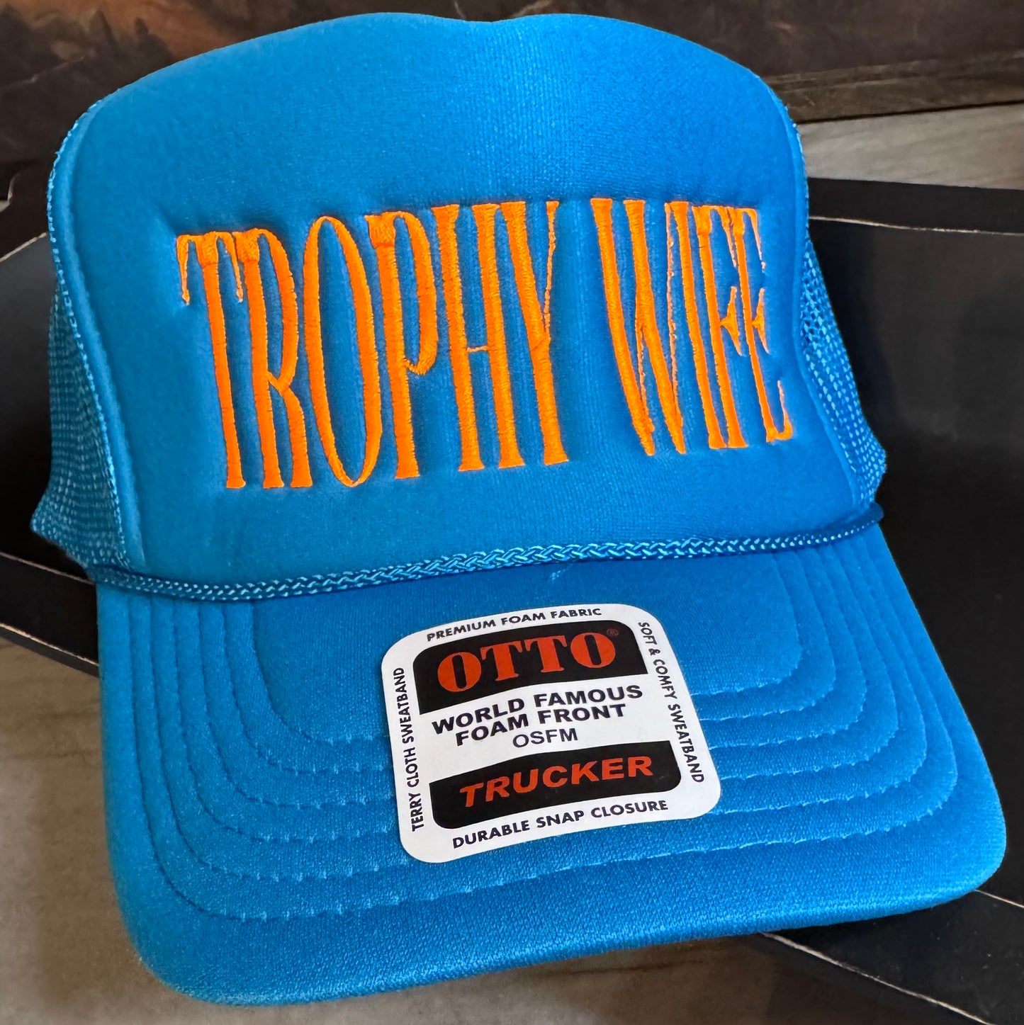 OTTO CAP® 5 Panel High Crown Mesh Back Trucker Hat