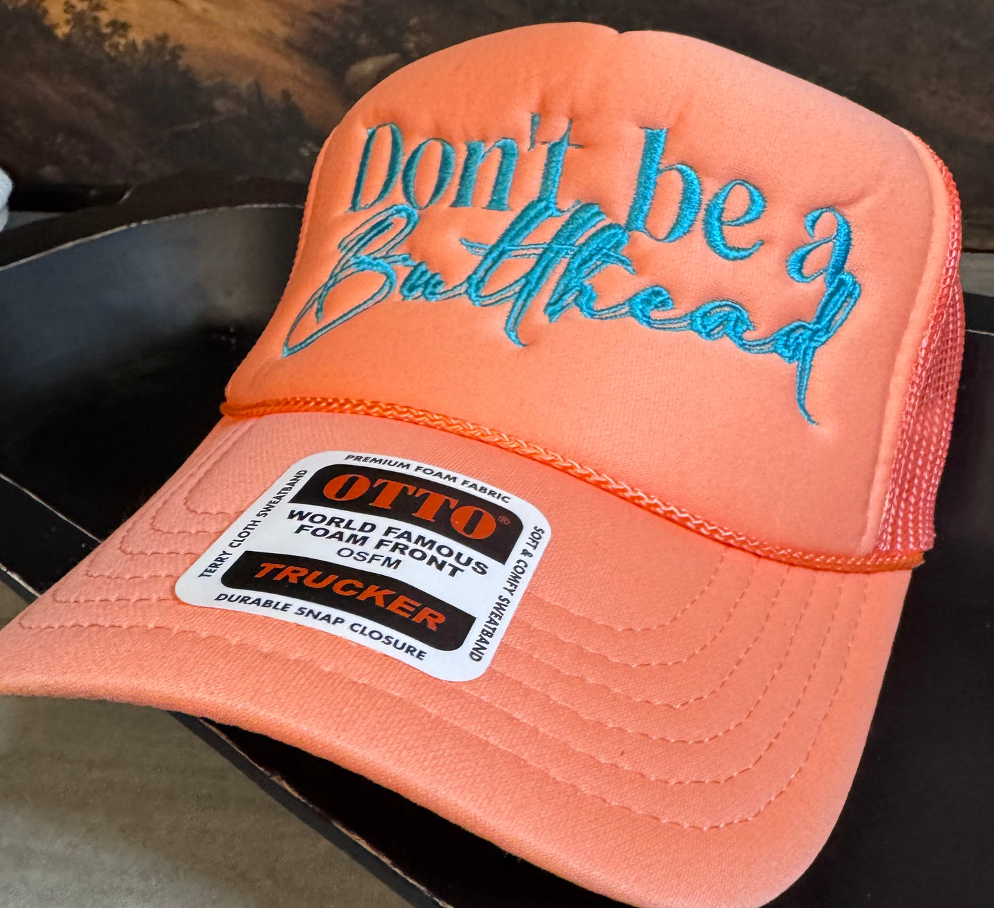 OTTO CAP® 5 Panel High Crown Mesh Back Trucker Hat
